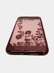Розовый пластиковый чехол с принтом для iPhone 6 Plus / 6S Plus