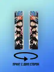 Алый линейки акриловые  "K-POP", BLACKPINK, STRAY KIDS, TXT