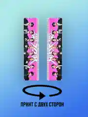 Бежевый меланж линейки акриловые  "K-POP", BLACKPINK, STRAY KIDS, TXT