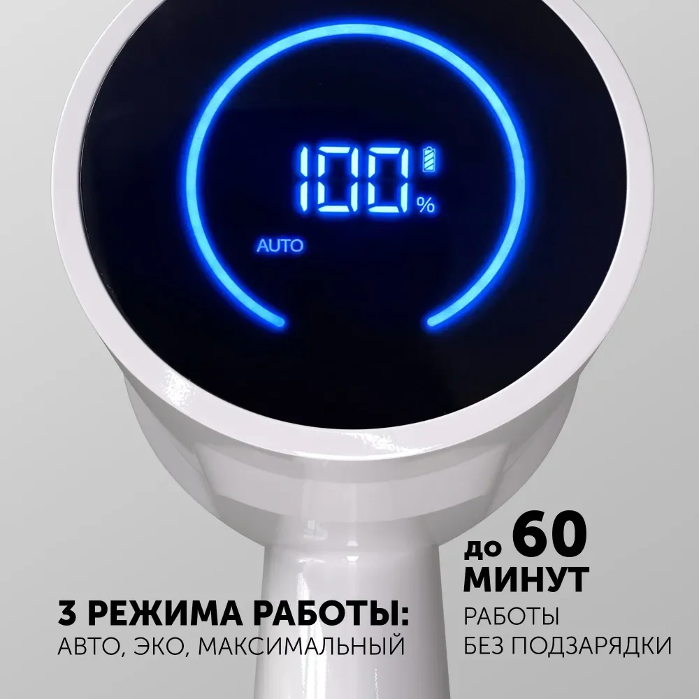 Пылесос Polaris PVCS 4050 CyclonicPRO, вертикальный, беспроводной, 500 Вт