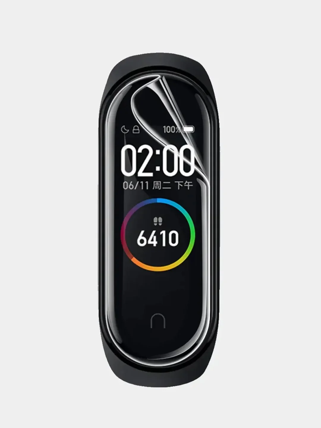 Гидрогелевая пленка для часов Xiaomi Mi Band 3, 4, 5, 6, 7, 7 Pro, 8, 8 Pro, не стекло