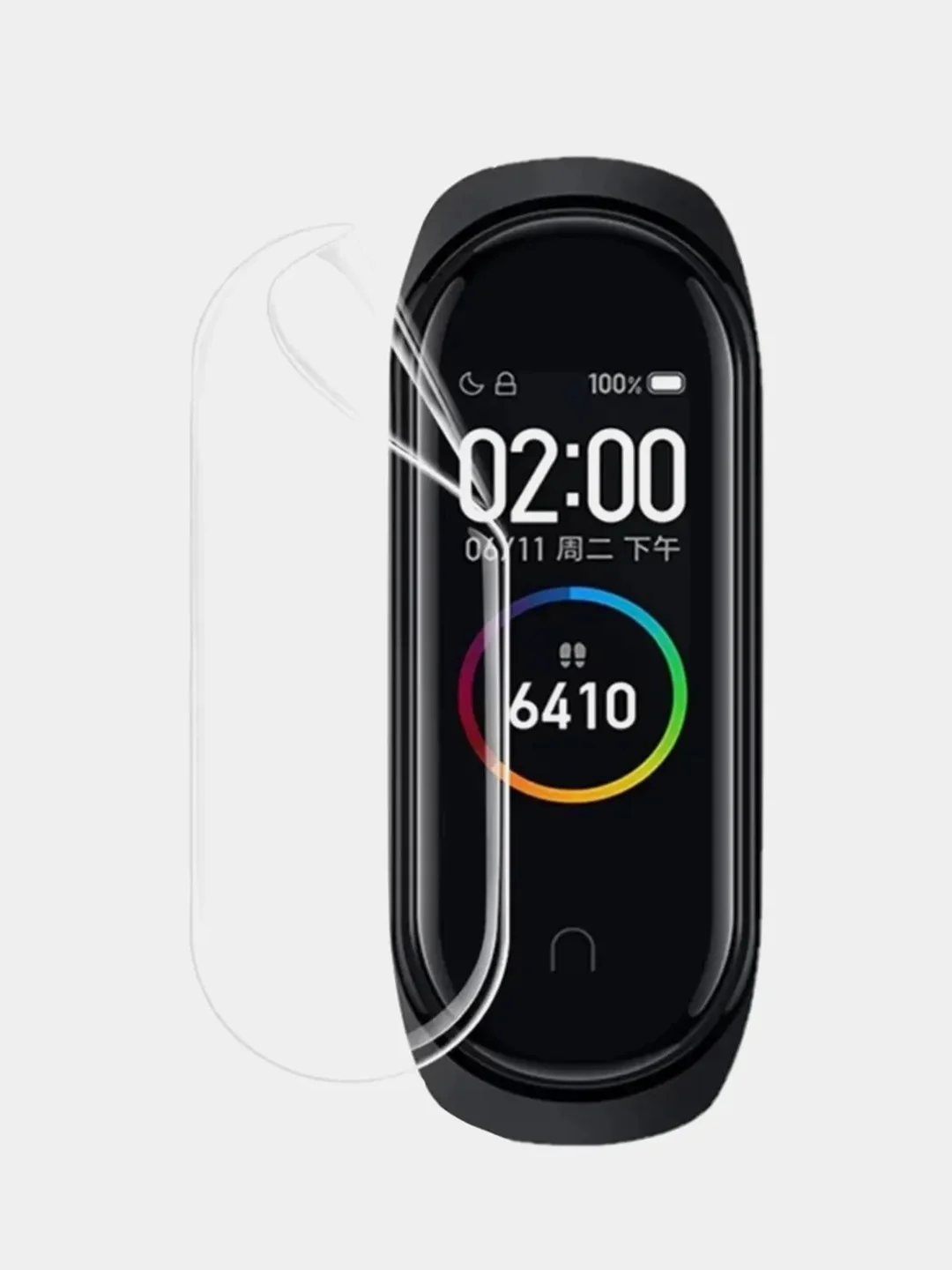 Гидрогелевая пленка для часов Xiaomi Mi Band 3, 4, 5, 6, 7, 7 Pro, 8, 8 Pro, не стекло