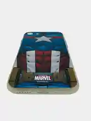 Синий силиконовый чехол Marvel для iPhone 7/8
