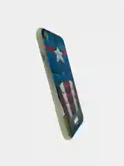 Синий силиконовый чехол Marvel для iPhone 7/8