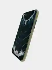 Черный силиконовый чехол Marvel для iPhone 7/8