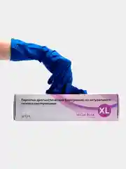 Перчатки Top Glove High Risk особо прочные латекс. неопудренные, текстурные, XL, 50 шт,16г