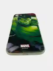 Зеленый силиконовый чехол Marvel для iPhone 7/8