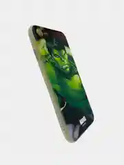 Зеленый силиконовый чехол Marvel для iPhone 7/8