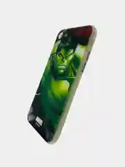 Зеленый силиконовый чехол Marvel для iPhone 7/8