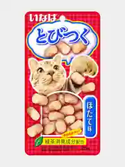 Лакомство для кошек Инаба Тобицуку Cо вкусом морского гребешка, 25г