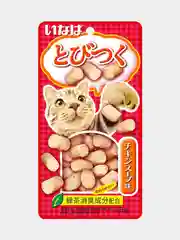 Лакомство для кошек Инаба Тобицуку Cо вкусом куриного бульона, 25г