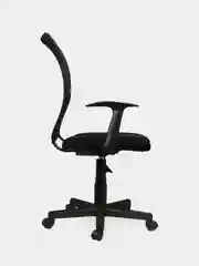 Кресло BRABIX Spring MG-307, с подлокотниками, черное TW, 531406