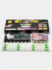 Набор для плетения браслетов из резинок Loom Bands 600 (Лум Бандс) + большой станок
