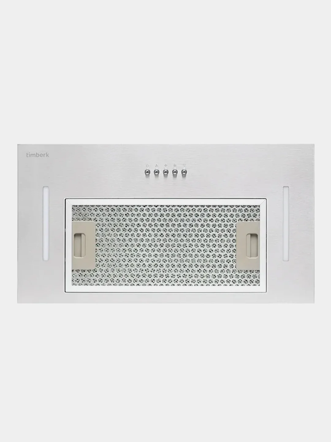Вытяжка кухонная полновстраиваемая Timberk T-KH52SS212BI, 103 Вт, 52 см, нержавеющая сталь