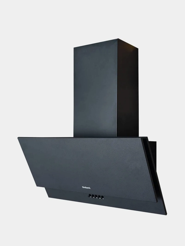 Вытяжка кухонная наклонная Timberk T-KH60BL104, 67 Вт, 60 см, черная