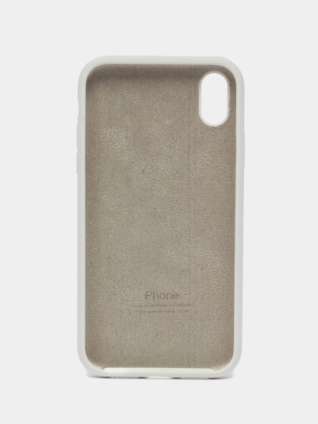 Белый чехол силиконовый для iPhone (Айфон) 11, 12, 13, 14, 15, XR, XS, X, XR, Mini, Plus, Pro Max