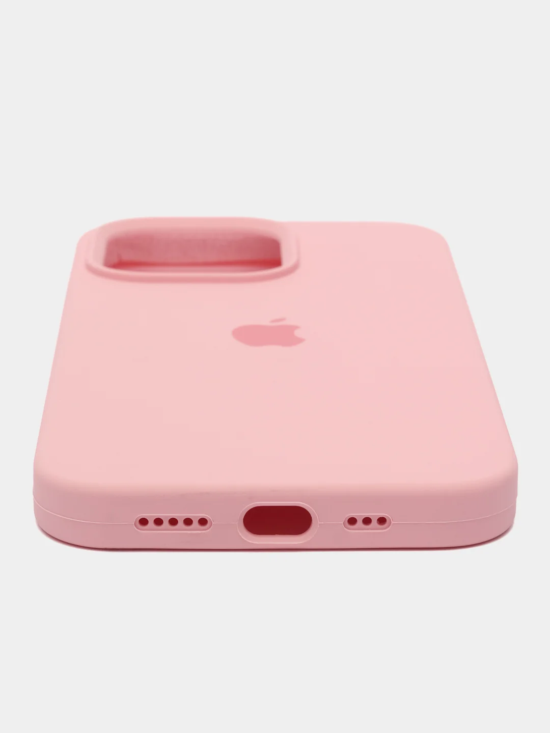 Розовый чехол силиконовый для iPhone (Айфон) 11, 12, 13, 14, 15, XR, XS, X, XR, Mini, Plus, Pro Max