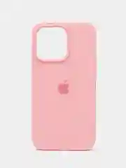 Розовый чехол силиконовый для iPhone (Айфон) 11, 12, 13, 14, 15, XR, XS, X, XR, Mini, Plus, Pro Max
