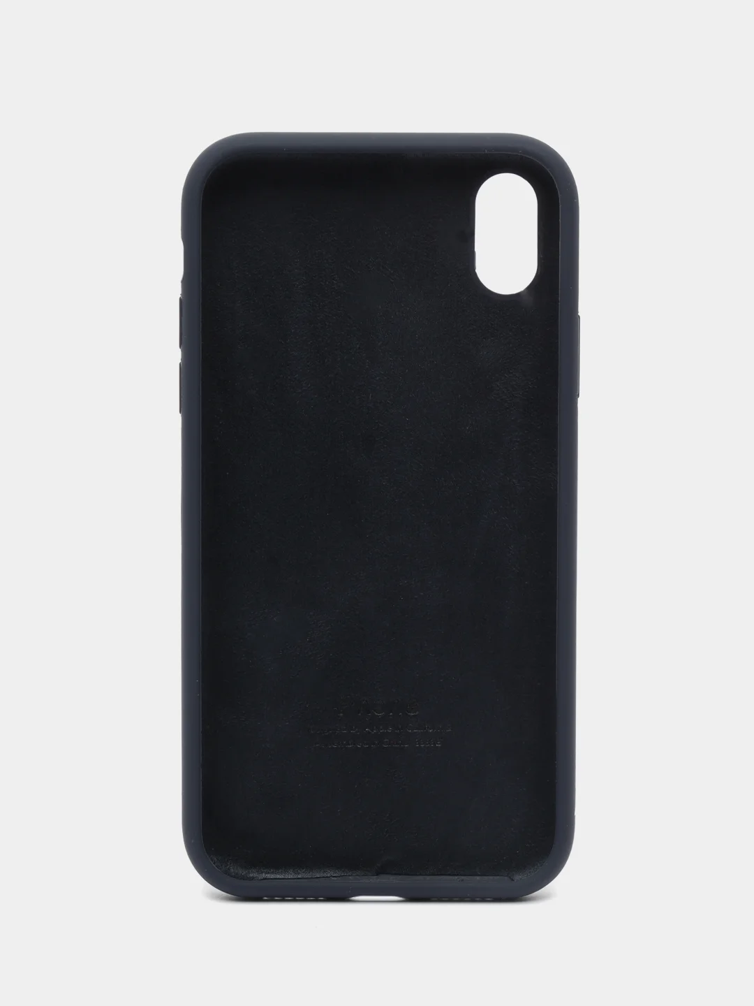 Темно-синий чехол силиконовый для iPhone (Айфон) 11, 12, 13, 14, 15, XR, XS, X, XR, Mini, Plus, Pro Max