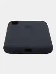 Темно-синий чехол силиконовый для iPhone (Айфон) 11, 12, 13, 14, 15, XR, XS, X, XR, Mini, Plus, Pro Max
