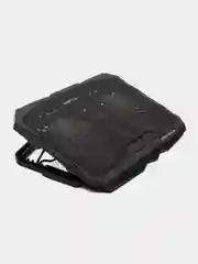 Охлаждающая подставка для ноутбука до 18", 4 вентилятора , 2 USB, красная подсветка