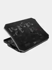Охлаждающая подставка для ноутбука до 19", 9 вентиляторов, 2USB, регулировка наклона KS-IS