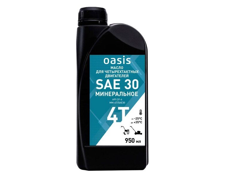 Масло для 4-тактных двигателей минеральное SAE 30 Oasis MM-4T/SAE30