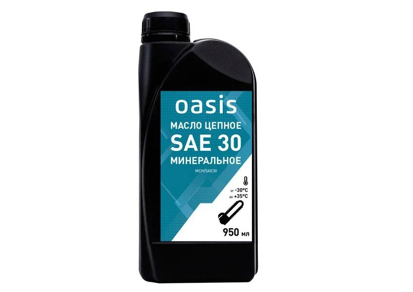 Масло цепное минеральное "Oasis" MCH/SAE30
