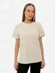Слоновая кость футболка базовая хлопок Archive-brand