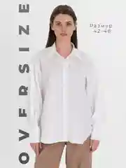 Молочный рубашка женская