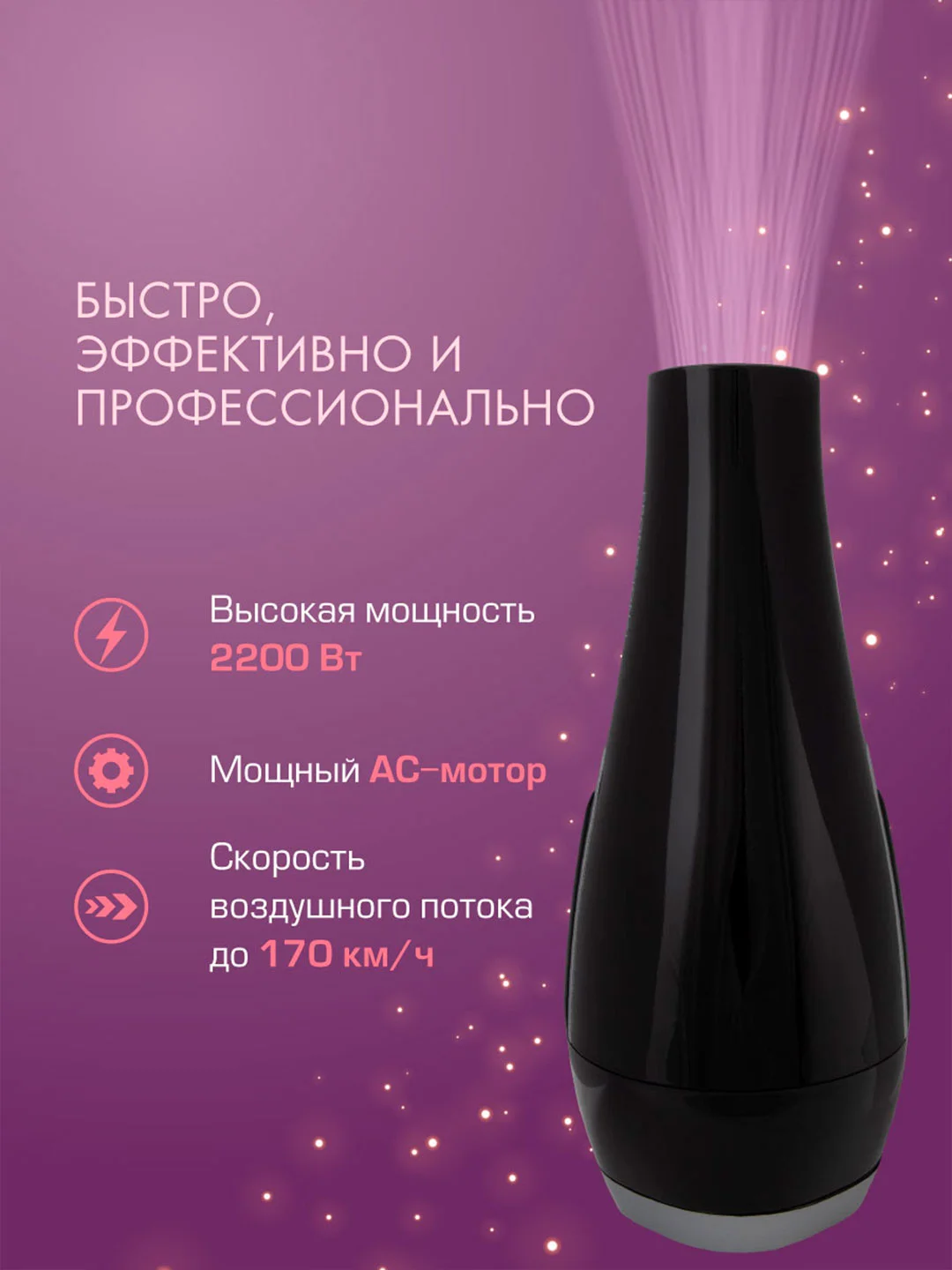 Фен для волос ENDEVER AURORA-474