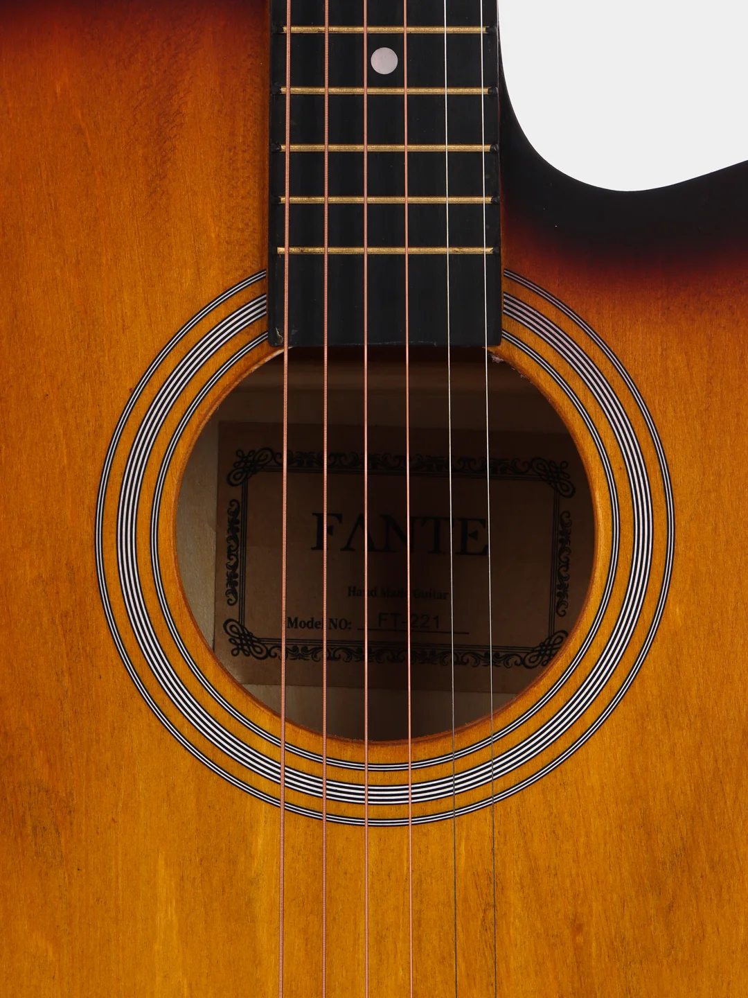 Акустическая гитара Fante FT-221-3TS