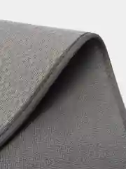 Коврик для сушки посуды LUCKY складной 38x44см, микрофибра, цвет серый