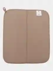 Коврик для сушки посуды LUCKY складной 38x44см, микрофибра, цвет бежевый