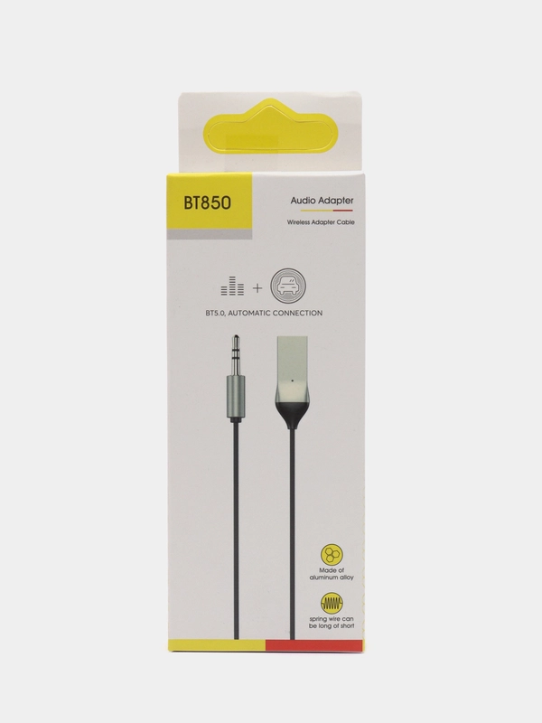 Адаптер автомобильный AUX - USB-A Bluetooth