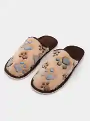 Коричневый тапочки домашние женские,тапки