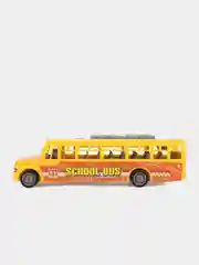 Набор игрушечных автобусов "SchoolBus", 2 шт, инерционный