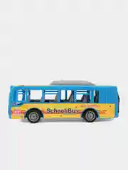 Набор игрушечных автобусов "SchoolBus", 2 шт, инерционный