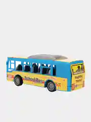Набор игрушечных автобусов "SchoolBus", 2 шт, инерционный