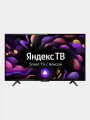 Черный телевизор IRBIS 50U1YDX185BS2, 3840x2160, 16:9, SmartTV, Wi-Fi