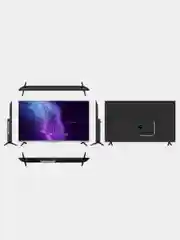 Черный телевизор IRBIS 43U1YDX188FBS2, 43", 3840x2160, 16:9, Android 9.0, Wi-Fi