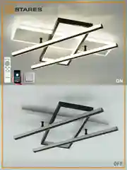 Управляемая потолочная светодиодная люстра с пультом Estares  PALLA 110W ,до 30 кв.м