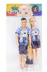 Индиго набор кукол Miss Kapriz "Семья", в пакете
