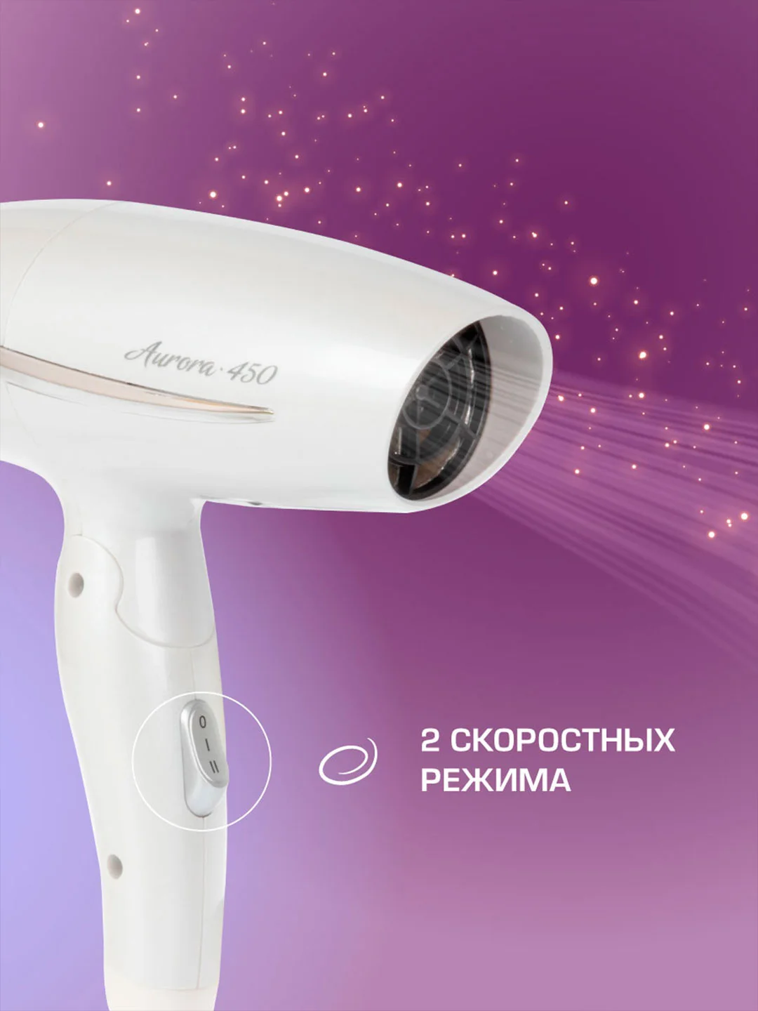 Фен для волос ENDEVER AURORA-450