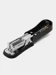 Степлер (мини) скобы №24/6, 26/6 Brauberg с антистеплером, до 25 листов, черный