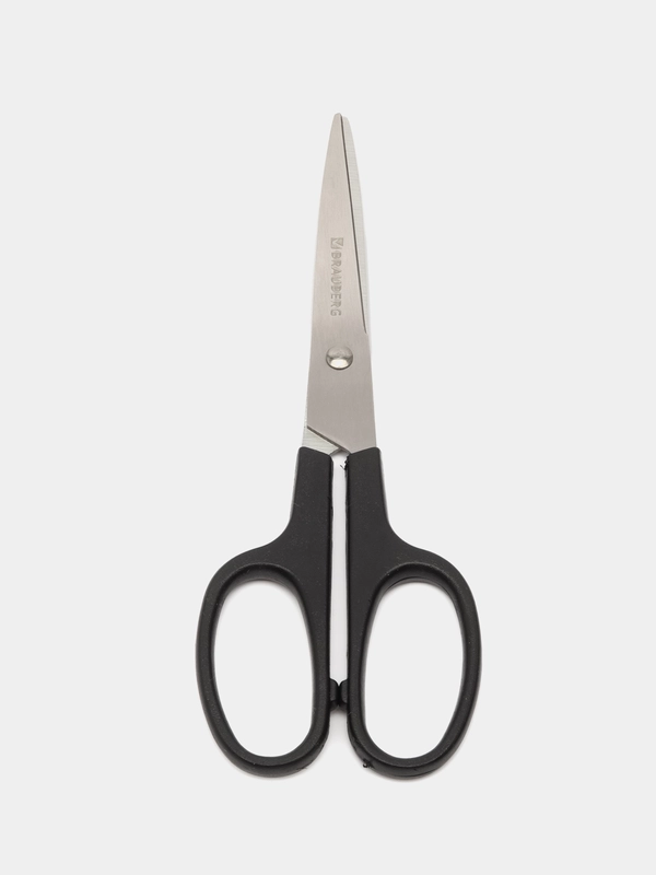 Ножницы  Brauberg "Standard", классическая форма, 160 мм, черные