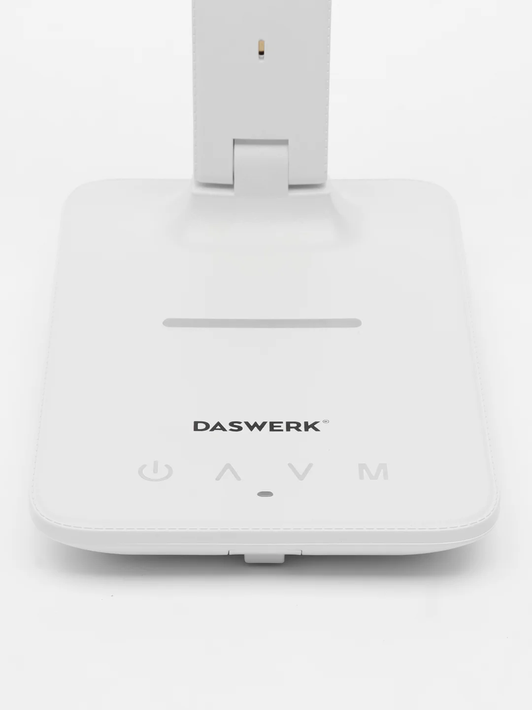 Лампа настольная Daswerk, 238325, светильник светодиодный, дисплей, беспроводная зарядка