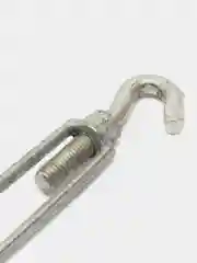 Талреп крюк-крюк ТУНДРА krep, DIN1480, М10, оцинкованный, 1 шт