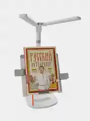 Белый лампа настольная для школьника светодиодная, для маникюра, LED Светильник с 3-мя режимами