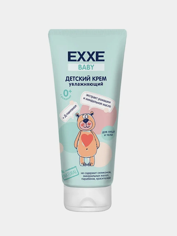 Детский крем EXXE Baby, 0+, увлажняющий, 100 мл